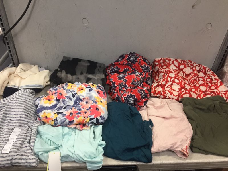 Photo 1 of BAG LOT OF WOMEN AND MEN CLOTHES- DIFFERENT STYLES AND SIZES--SOLD AS IS --- (MOSTLY WOMEN CLOTHES)