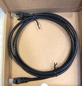 Photo 2 of Amazon Basics RJ45 Cat-6 Gigabit Ethernet Patch Internet Cable - 5 Foot
