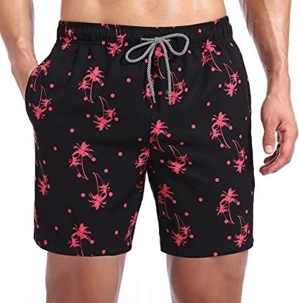 Photo 1 of Biwisy Mens Swim Trunks Quick Dry Beach Shorts Mesh Lining Swimwear Bathing Suits with Pockets SIZE XL 
