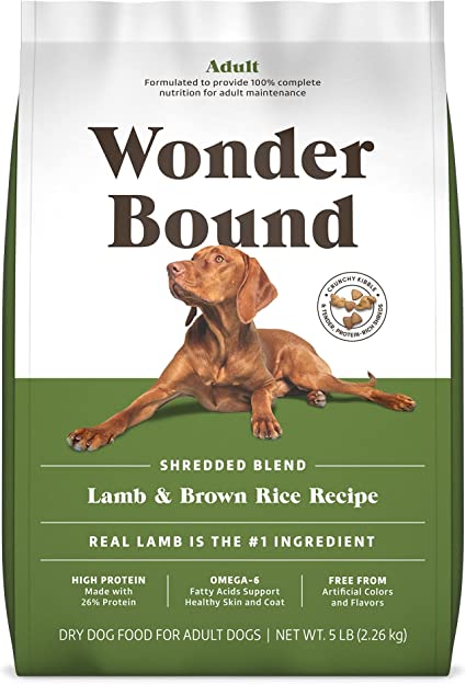 Photo 1 of Amazon Brand - Wonder Bound High Protein, Adult Dry Dog Food BEST BY AUG 06 2022
