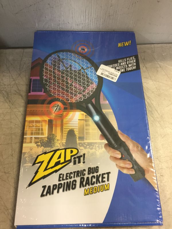 Photo 2 of ZAP IT! Bug Zapper Rechargeable Bug Zapper Racket, 4,000 Volt, USB Charging Cable
