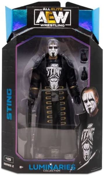 Photo 1 of AEW Unmatched Unrivaled Luminaries Collection Wrestling Action Figure (Choose Wrestler) (Sting)
