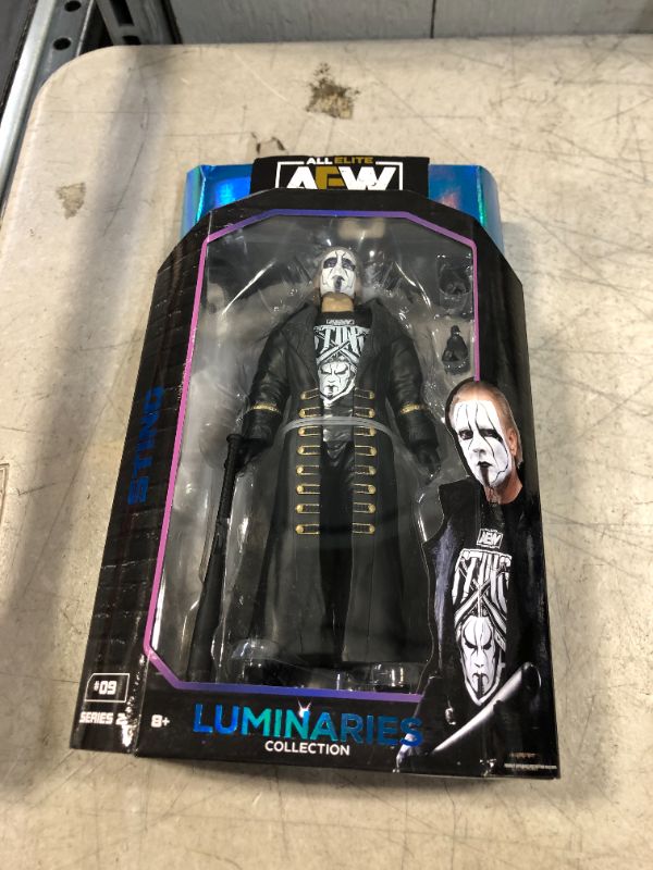 Photo 2 of AEW Unmatched Unrivaled Luminaries Collection Wrestling Action Figure (Choose Wrestler) (Sting)
