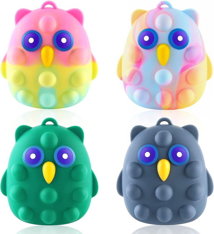 Photo 1 of Abesee Pop Fidget Toys Owl Pop Balls Gifts for Family and Friends
