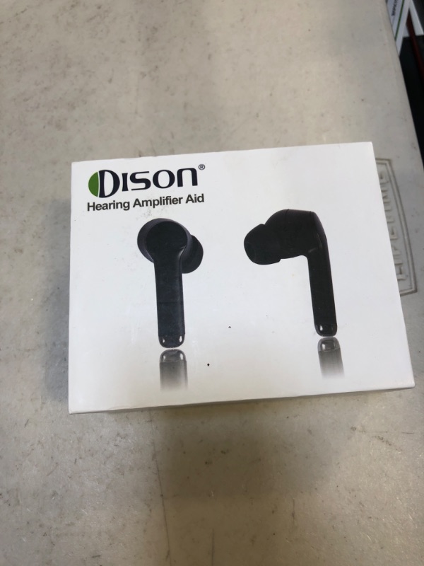 Photo 2 of DISON Hearing Aids for Seniors & Adults, Rechargeable Ultralight Hearing Amplifiers with Noise Reduction for Hearing Loss, Ear Sound Enhancer, Inner-Ear Hearing Aids with 3 Sizes Ear Tips (520)
(FACTORY SEALED)