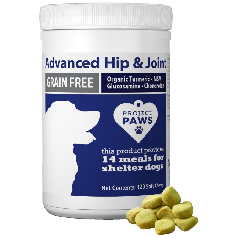 Photo 1 of  Advanced Grain-Free Hip & Joint Supplement for Dogs - 120 Count