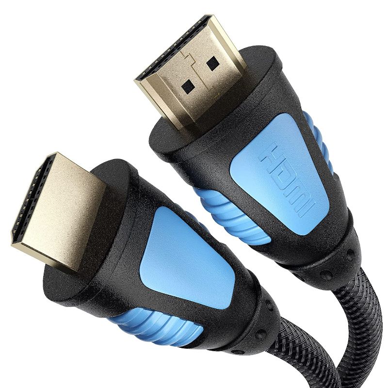 Photo 1 of HDMI Cable 15FT, HDMI 2.0 (4K@60fps) High Speed with Ethernet 18Gbps, Audio Return, Video 4K 2016P HD, 1080P 3D, Blue-ray, Support TV, Xbox, PS3, PS4, HDTV, 1Pack