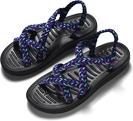 Photo 1 of Beach Sandals for Women,Comfortable Walking Water Sandals for Travel/Camping/Poolside
SIZE 7.5