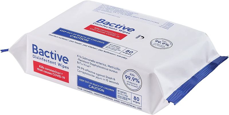 Photo 1 of Bactive Multi-Purpose Wipes 2pk
