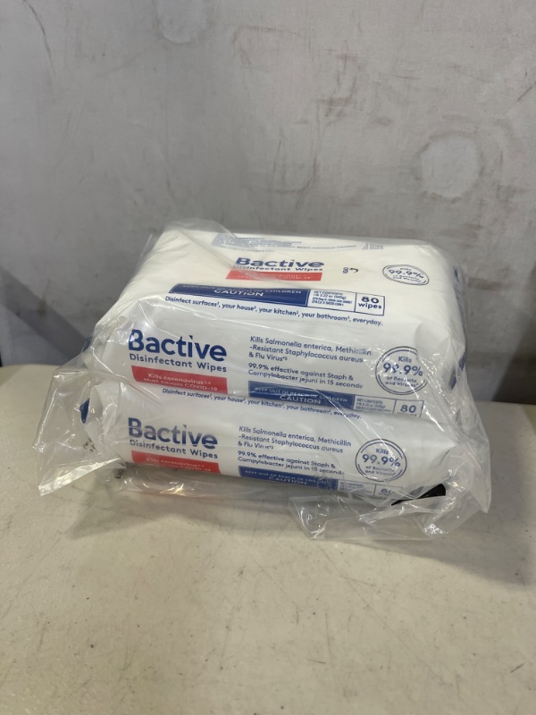 Photo 2 of Bactive Multi-Purpose Wipes 2pk
