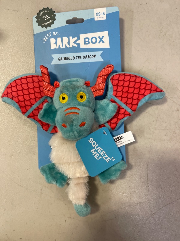 Photo 2 of 
BARK Dragon Dog Toy - Grim Bold the Dragon

