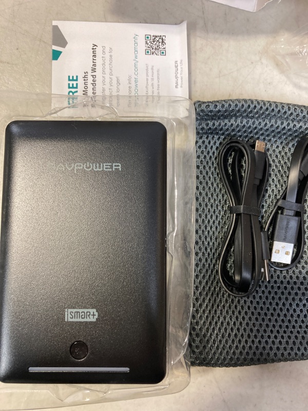 Photo 1 of RAVPOWER PORTABLE CHARGER MODEL RP-PB19