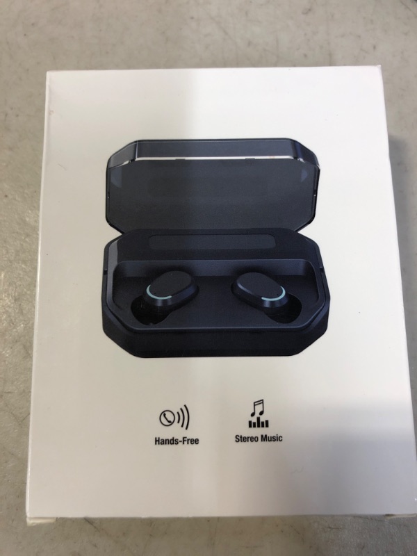 Photo 2 of [2022] New Wireless Earbuds Bluetooth 5.0 Headsets, IPX7 Waterproof 100H Playtime with Charging Case LED Battery Display, auriculares,3D Stereo Audio Full Touch Control Headset w/Mic