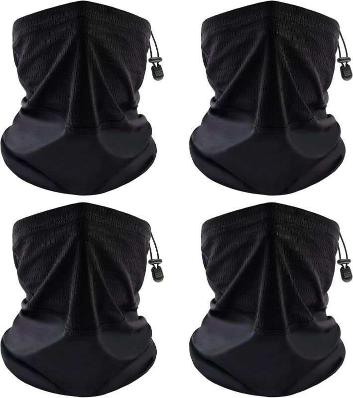 Photo 1 of COOLOO Adjustable Neck Gaiter Mask Reusable, Face Mask Scarf Masks Bandanas Breathable Outdoor Headwear Balaclavas Cover