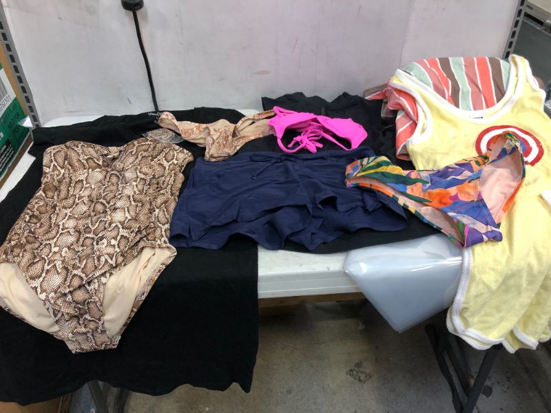 Photo 1 of BAG LOT, ASSORTED CLOTHING, VARIOUS SIZES AND COLORS, SOLD AS IS