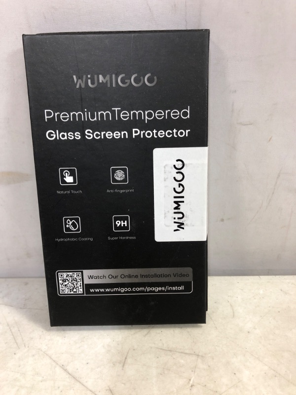 Photo 2 of (3+3 Pack) Wumigoo Compatible with Samsung Galaxy S22 Plus / S22+ 5G 6.6 inches Screen Protector Tempered Glass and Camera Lens Protector, Fingerprint...-- Factory Seal