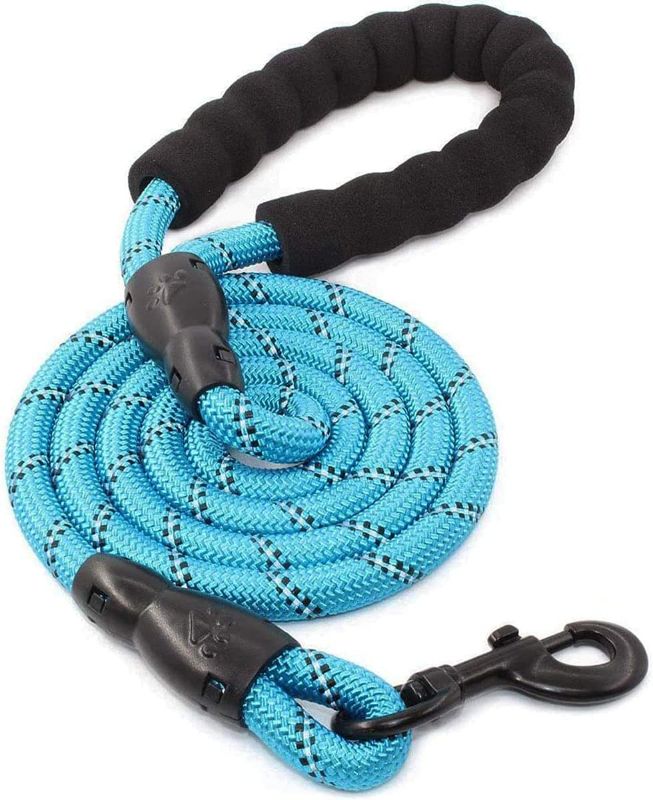 Photo 1 of 5FT Heavy Duty Dog Leash with Comfortable Padded Handle Reflective Dog Leashes