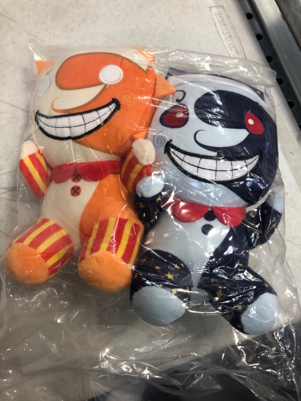 Photo 2 of 2pcs Sundrop and Moondrop Plush Toys 9.8 Inch, FNAF Plushies, Stuffed Animal for Security Fans