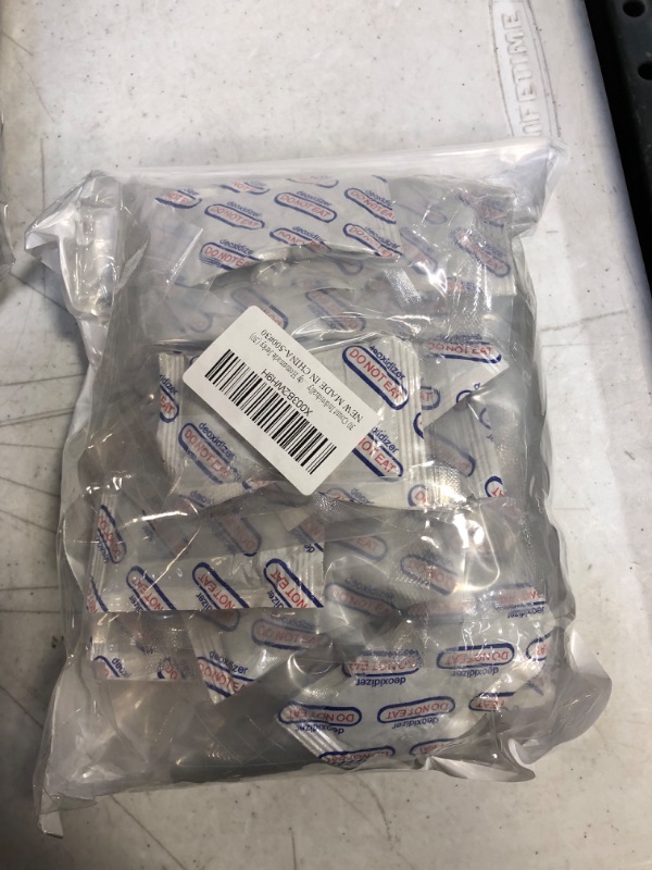 Photo 2 of 30 Count Individually Wrapped Oxygen Absorbers 2000cc for Food Storage & Mylar Bags & Manson Jars,O2 Absorbers Food Grade for Species Coffee Beans Candy Homemade Jerky (30)
FACTORY SEALED