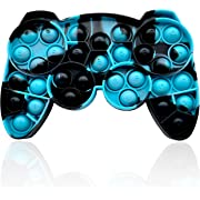 Photo 1 of Joepard Push Pop Video Game Controller Pop Fidget Toy, Stress Relief Gamepad Pop for Boys, Fidget Popper Suitable for ADHD and Autism, Novelty Pop Toys Gift for Boys and Girls (Blue Black)
