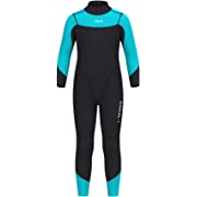 Photo 1 of Hevto Wetsuits Kids and Youth 3mm Neoprene Full Suits Long Sleeve Surfing Swimming Diving Swimsuits Keep Warm Back Zip for Water Sports (SIZE 14)
