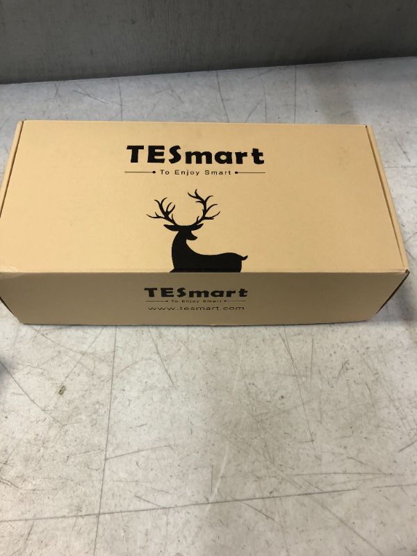 Photo 1 of TESmart DisplayPort + HDMI KVM switch 2 monitors 2 computers, 4 port HDMI & DisplayPort KVM switch dual monitor, EDID, UHD 4K@60Hz, Stereo Audio, Hotkey, Button Switching, Monitor Switcher Box for Mac