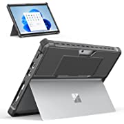 Photo 1 of 
MoKo Case Fits Microsoft Surface Pro 8 13" Touchscreen 2021 Release Tablet - All-in-One Protective Rugged Cover Case with Hand Strap & Compatible with Type Cover Keyboard, Dark GrayMoKo Case Fits Microsoft Surface Pro 8 13" 