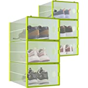 Photo 1 of 6-Pack Shoe Storage Boxes,