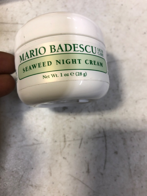 Photo 2 of 
Mario Badescu Seaweed Night Cream for Combination, Oily & Sensitive Skin, Oil-Free Moisturizer with Collagen & Sodium Hyaluronate, Moisturizes & Smooths Skin, 1 OzMario Badescu Seaweed Night Cream