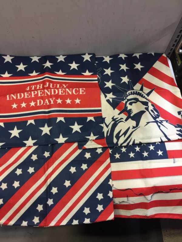 Photo 1 of 18 X 18 4TH OF JULY PILLOW COVERS