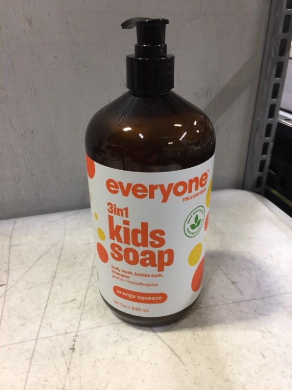 Photo 2 of EO Products Everyone Soap For Every Kids, Orange Squeeze - 32 oz