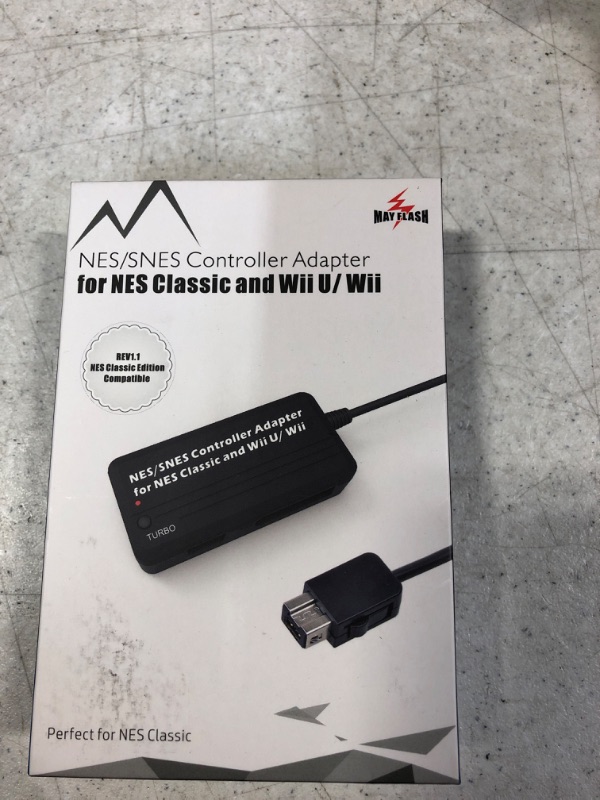 Photo 2 of May Flash NES/SNES Controller Adapter for NES Classic and Wii U/Wii