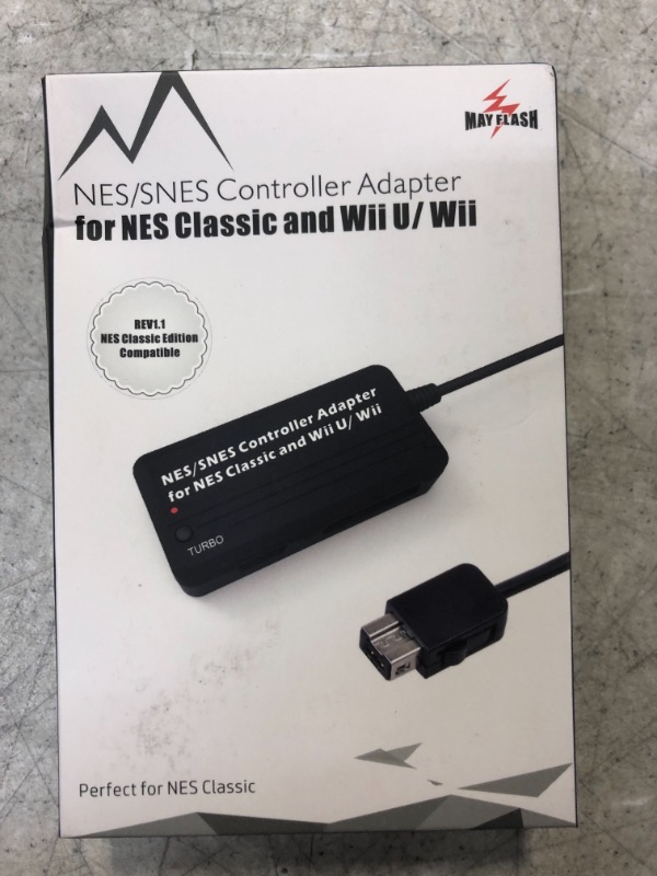 Photo 2 of May Flash NES/SNES Controller Adapter for NES Classic and Wii U/Wii