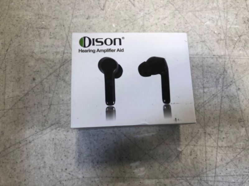 Photo 2 of DISON Hearing Aids for Seniors & Adults, Rechargeable Ultralight Hearing Amplifiers with Noise Reduction for Hearing Loss, Ear Sound Enhancer, Inner-Ear Hearing Aids with 3 Sizes Ear Tips (520)
