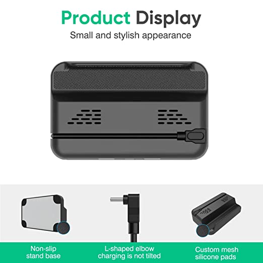 Photo 1 of Steam Deck Dock Steam Deck Stand Portable Stream Deck Dock Docking Station for Steam Deck with Fast Charging USB Cable Stream Deck Stand Steamdeck Dock Stream Deck Accessories Non-Slip Silicone
