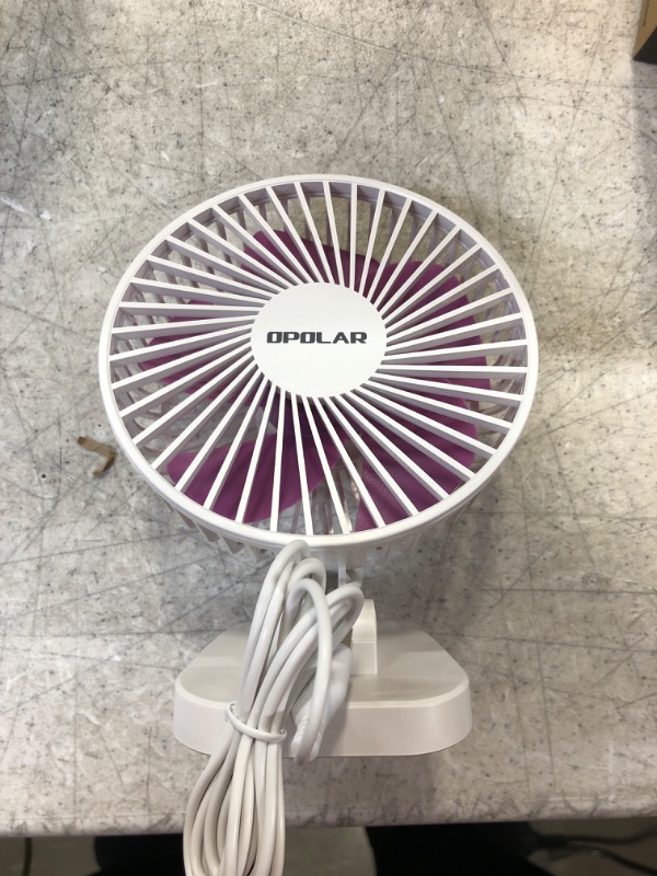 Photo 2 of USB Fan for Desk, Mini Desk Fan, 3 speed