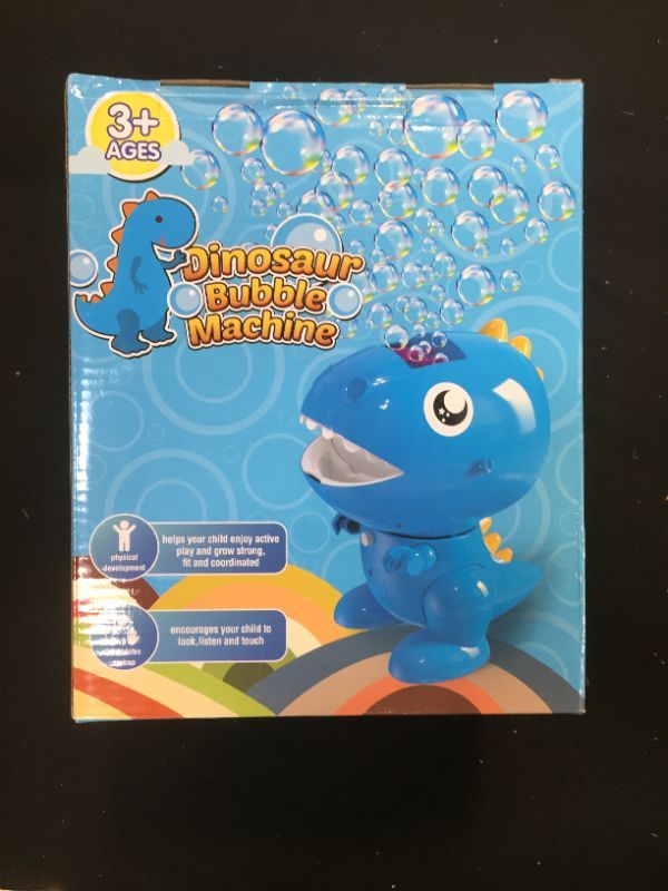 Photo 3 of Balnore Dinosaur Bubble Machine Outdoor Indoor Play