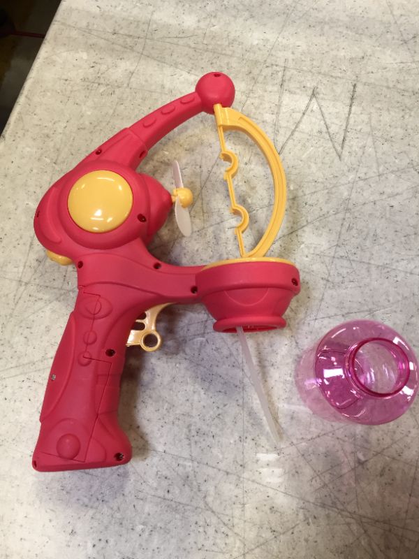 Photo 1 of Bennol Bubble Machine Gun for Girls Kids, Automatic Bubble Gun Blower Maker Bubbles in Bubble Machine Gun for Toddlers Girls, Summer Indoor Outdoor Party Gift Toy for 3 4 5 6 Years Old Pink