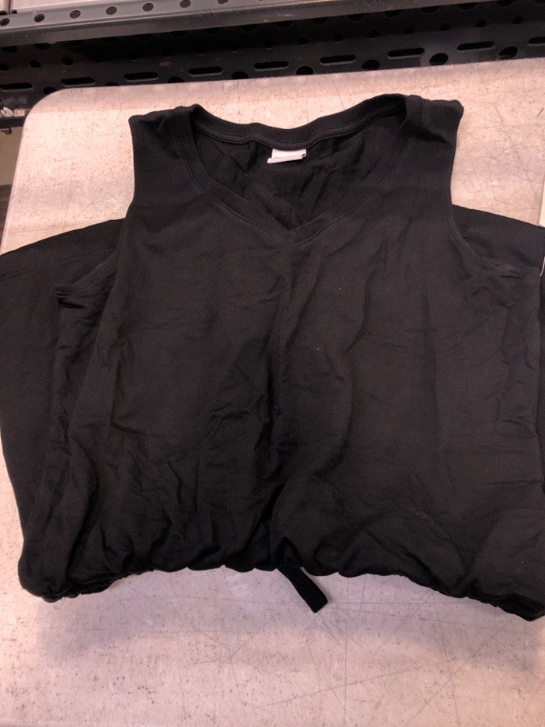Photo 1 of Amazon Essentials Women's Studio Terry Fleece Romper, Size Medium 
