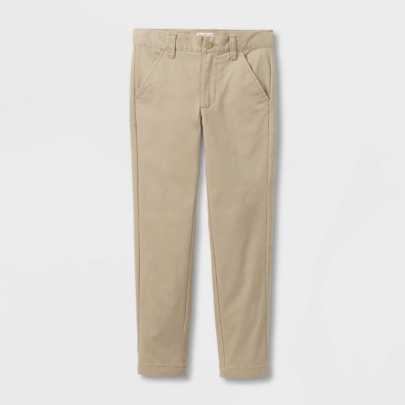 Photo 1 of Boys' Skinny Fit Uniform Chino Pants - Cat & Jack™
Size: 6