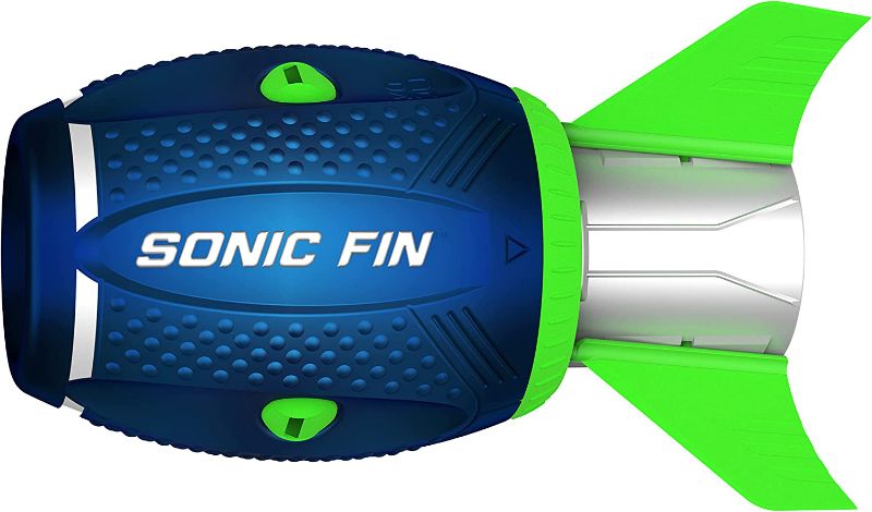 Photo 1 of Aerobie Sonic Fin Football, Aerodynamic Russel Wilson Foam Football Toy, Outdoor Games for Kids and Adults Aged 8 and Up
