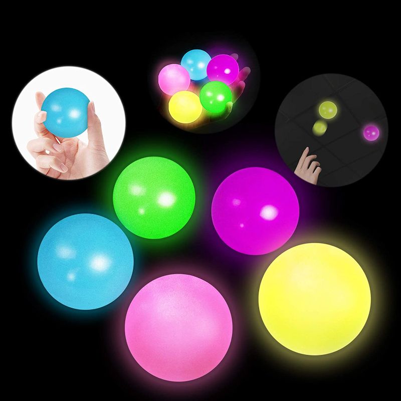 Photo 1 of Hot Bee Sticky Balls Ceiling Balls Sticky Wall Ball Stress Relief Balls for Tear-Resistant Washable Ceiling Ball for Adults Kids,Squeeze Toy for Anxiety
