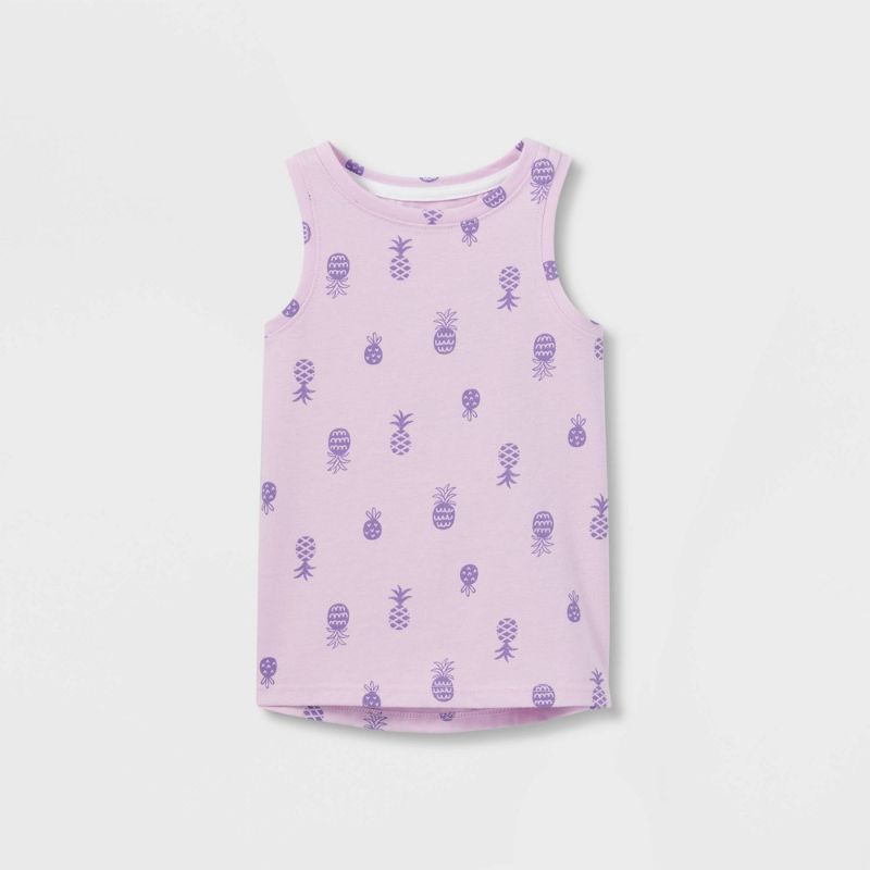 Photo 1 of 2PACK Girls Cat & Jack toddler shirts--different prints--SIZE 18m
