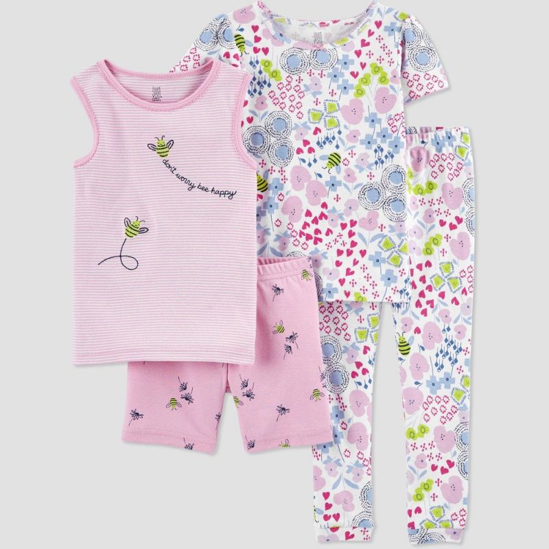 Photo 1 of Baby Girls' Bees Pajama Set - Just One You® Made by Carter's--SIZE 18M
