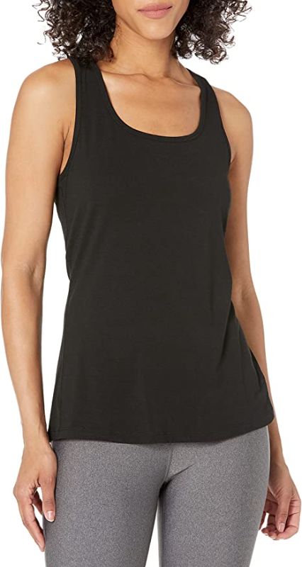 Photo 1 of Amazon Essentials Women's Studio Relaxed-Fit Racerback Tank, XXL
