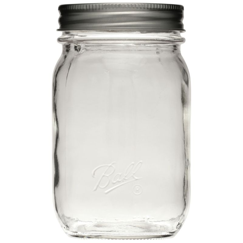 Photo 1 of 220729 Ball Pint Smooth Jar, 12 per Pack