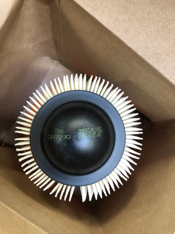Photo 1 of FRAM Extra Guard Engine Air Filter Replacement, Easy Install w/ Advanced Engine Protection and Optimal Performance, CA7730 for Select Ford Vehicles ( BOX HAS MINOR DAMAGE )