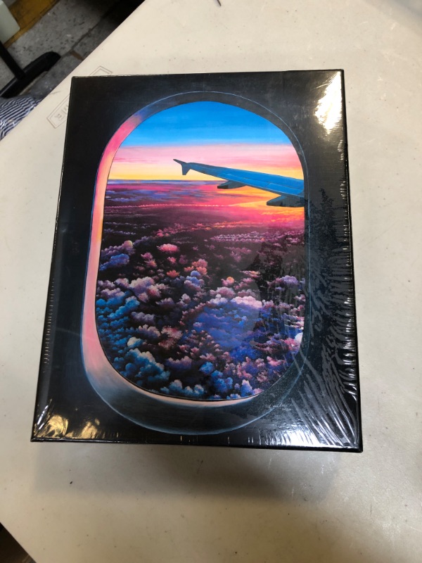 Photo 2 of 1000 Piece Puzzle – Beauty of Flight, Airplane Puzzle, Large 28" x 20", Unique Puzzles for Adults Who Miss Flying, Difficult Puzzle, Ideal Christmas Puzzles for Adults & Great Family Fun ( FACTORY SEALED) 
