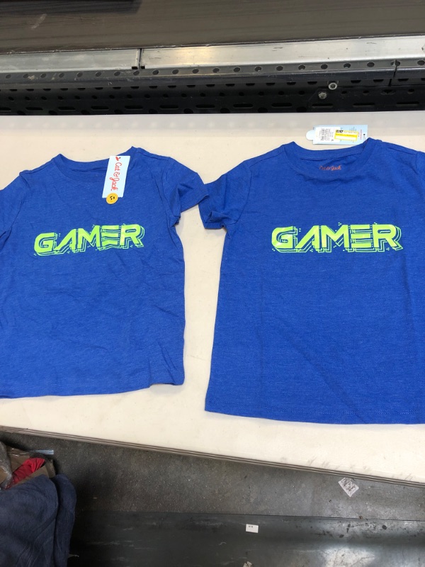 Photo 2 of Boys' 'Gamer' Graphic Short Sleeve T-Shirt - Cat & Jack™  ( PACK OF 2 ) SIZE XS