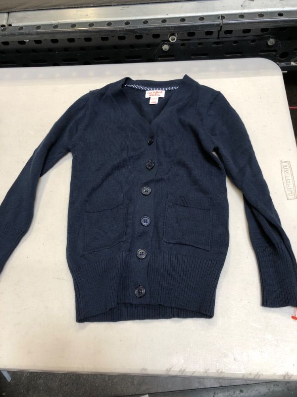 Photo 2 of Girls' Long Uniform Cardigan - Cat & Jack™ SIZE XS